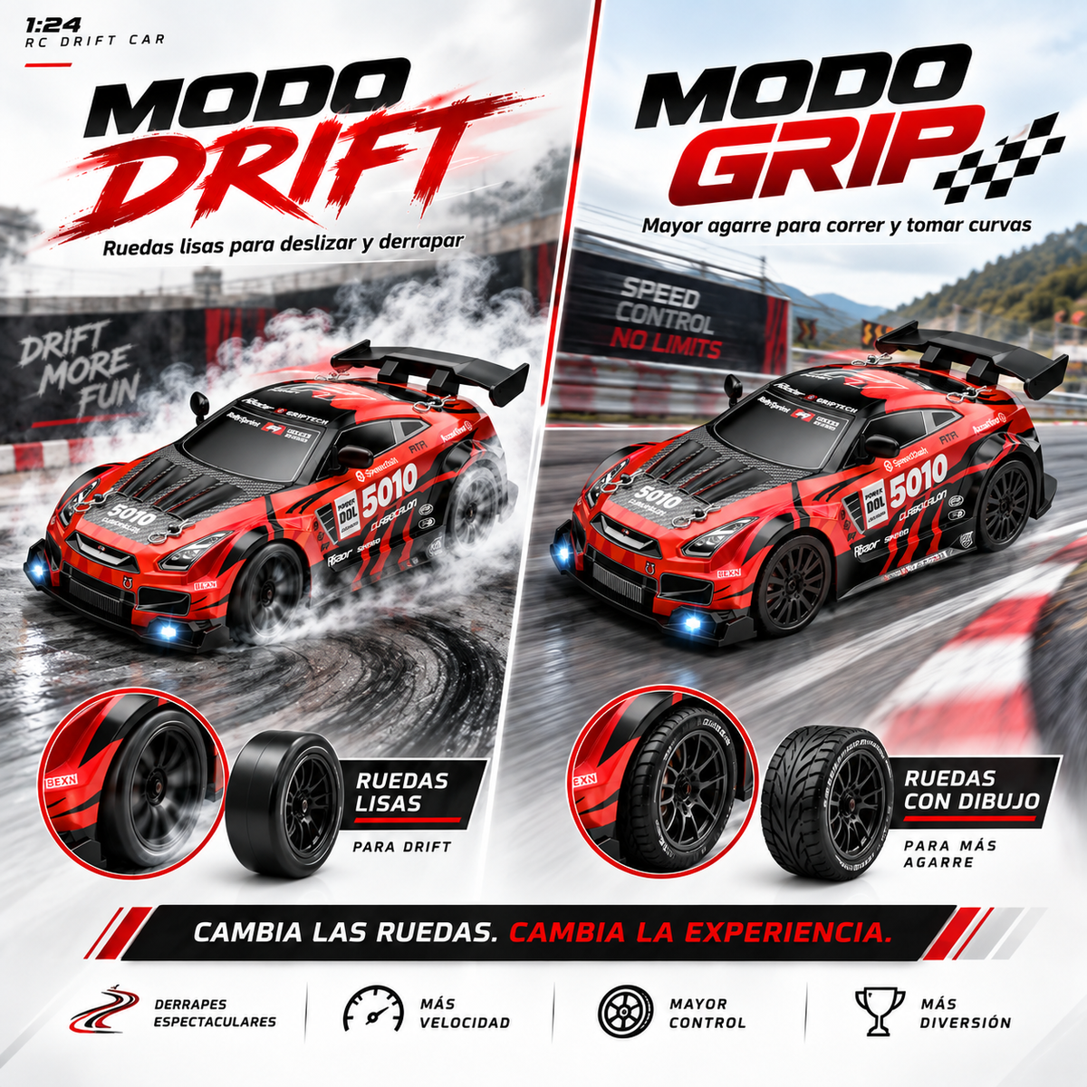 Coche RC de Drift